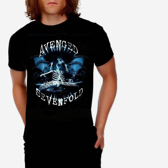 Tultex Other - Avenged Sevenfold Nightmare A7X metal rock Official T-Shirt S NWT